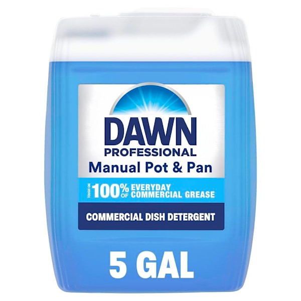 Dawn Professional Manual Pot And Pan Dish Soap, Original Scent,  5 Gal
