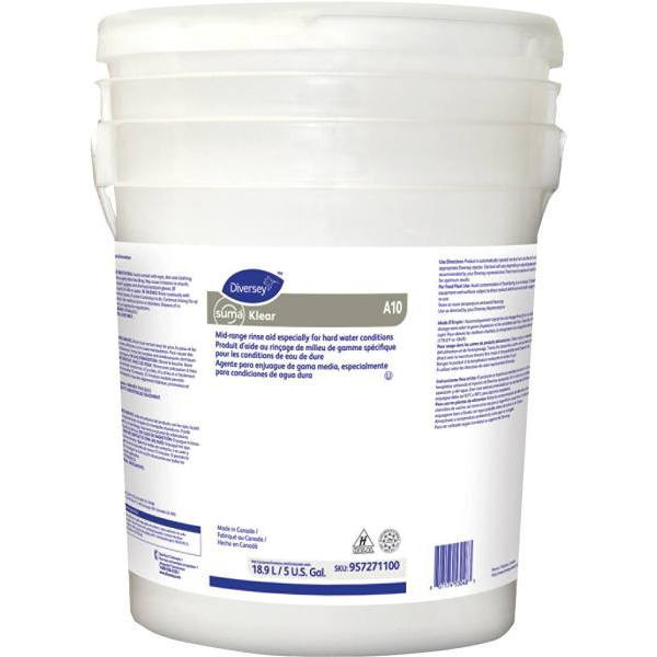 Diversey 5 Gal. Suma Klear A10 Auto-Dosed Rinse Aid Dishwasher