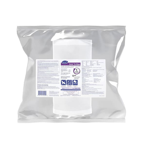 Diversey Ready-To-Use Disinfectant Cleaner Wipes With Hydrogen Peroxide
