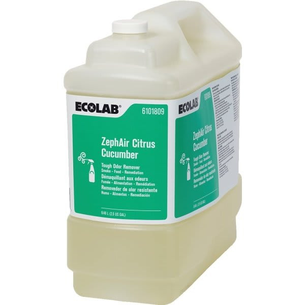 Ecolab Zephair Tough Odor Remover Citrus Cucumber 2.5 Gallon