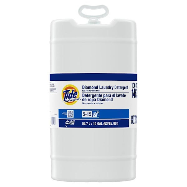 Tide Professional Liquid Laundry Detergent, Diamond Concentrated, 15 Gal.