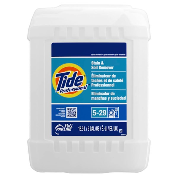 Tide Professional Stain And Soil Remover, Closed Loop, 5 Gal