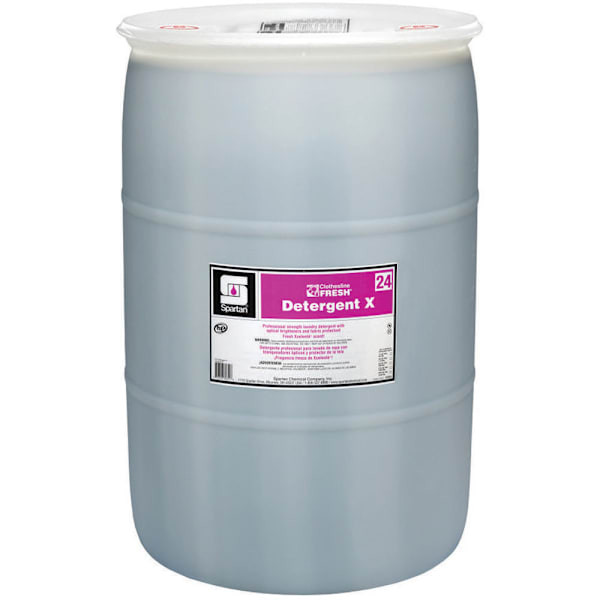 Spartan Clothesline Fresh, Liquid Laundry Detergent 24, Lavender, 55 Gal