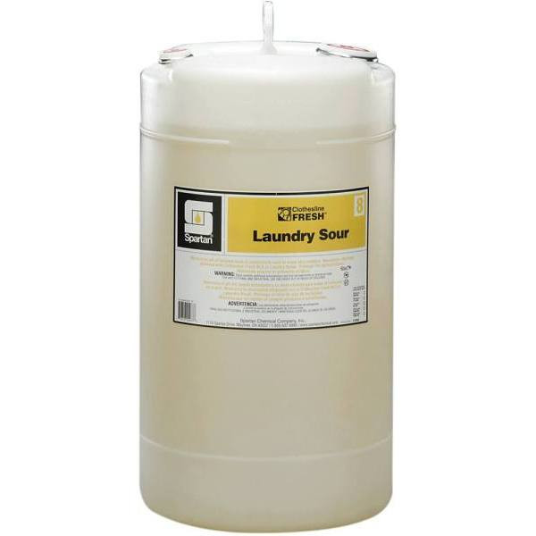 Spartan Clothesline Fresh, Laundry Sour 8, 15 Gal