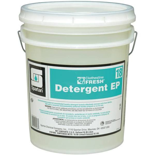 Spartan Clothesline Fresh, Detergent Ep, 5 Gal