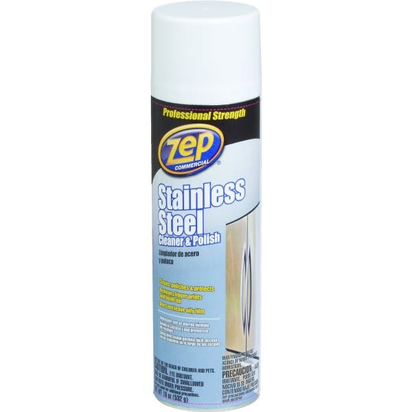 Zep 16 Oz Aerosol Commercial Stainless Steel And Polish (4-Case)