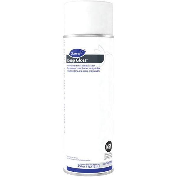Diversey 16 Oz Aerosol Stainless Steel Maintainer/Cleaner Case Of 12