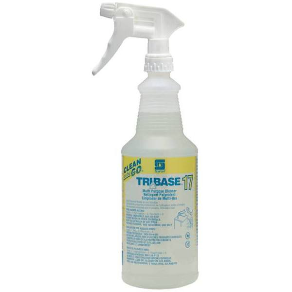 Spartan Tribase Mp Cleaner Bottle With Triggers, Case Of 12