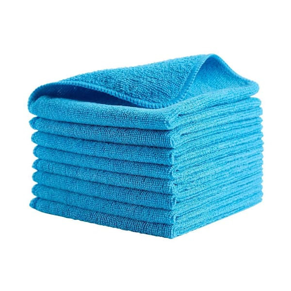 Rubbermaid Commercial 16" X 16" Blue Light Commercial Microfiber Case Of 288