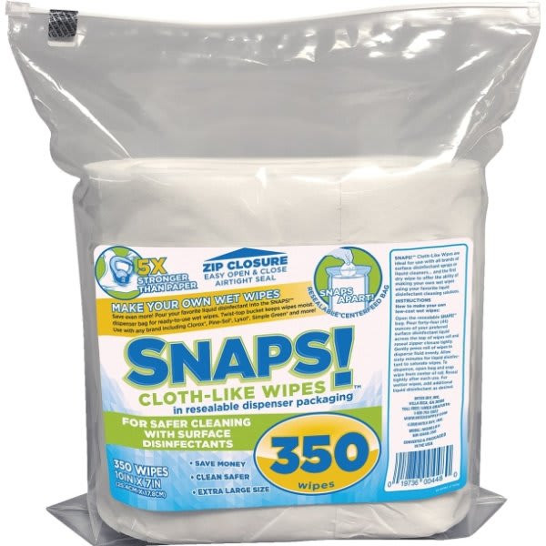 Intex Snaps Cloth-Like Wipes (350-Pack)