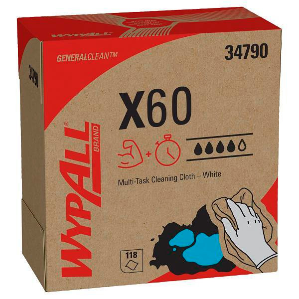 Wypall X60 Wiper Package Of 10