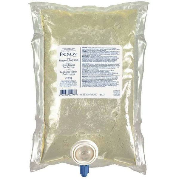 Provon 1000ml Nxt Ultimate Shampoo  Body Wash Refill Case Of 8