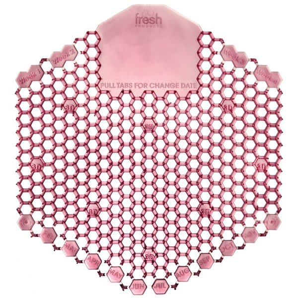 Fresh Products Spiced Apple Scent Wave 3d Urinal Screen (10-Pack)