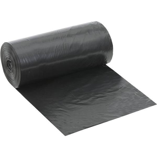 Berry Global 55-60 Gal. 36" X 60" 4 Mil. Black Low-Density Trash Bags, Case Of 50