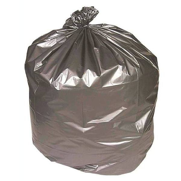 Renown High Density Can Liner, 56 Gal., 22 Mic, Silver 43" X 48", Case Of 150