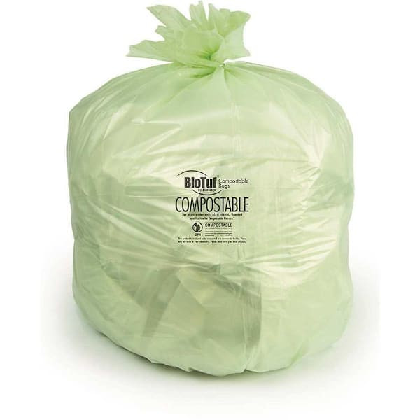 Heritage 42 In. X 48 In. Green Compostable Bags Case Of 100