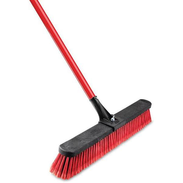 Libman 24 " Multi-Surface Push Broom W/ Clamp-Style Handle Case Of 4