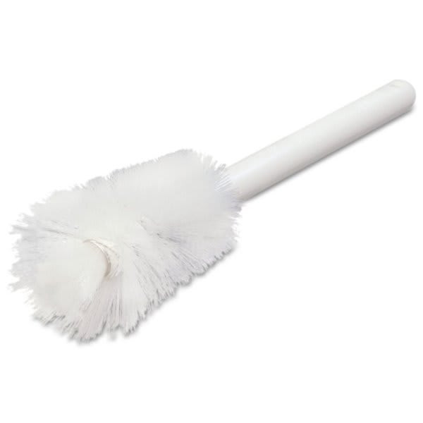 Carlisle 12 In Pint Bottle Brush W/ Plastic Handle And Polyester Bristles