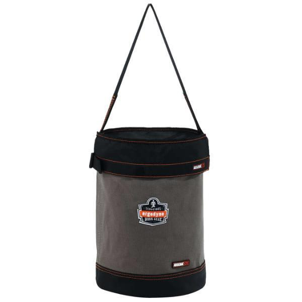 Ergodyne Arsenal 5930 Web Handle Canvas Hoist Bucket, Gray, Large