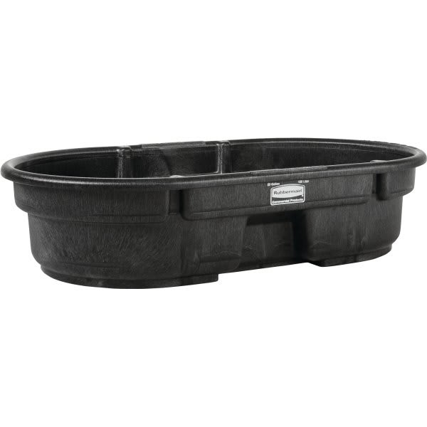 Rubbermaid Commercial 50 Gallon Stock Tank (Black)