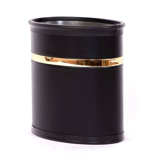 Lux Collection 8 Quart  Metal Wastebasket , Case Of 6
