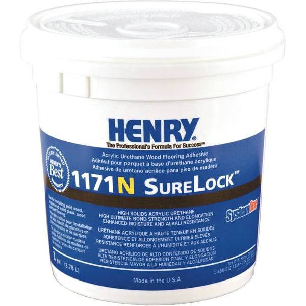 Henry 1171 Surelock 1 Gal. Acrylic Urethane Wood Floor Adhesive (4-Case)
