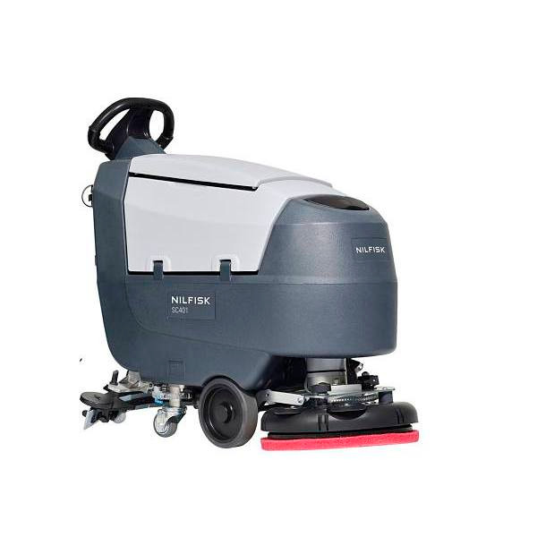 Nilfisk 17bd Traction Drive Walk-Behind Compact Scrubber 105ah Wet Batteries 356026