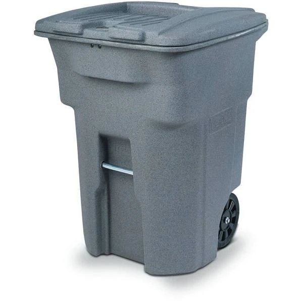 Toter 96 Gal. Wheeled Secure Document Cart (Graystone)