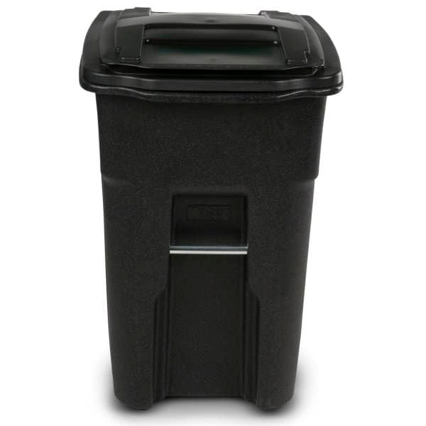 Toter 48 Gal. Trash Can With Smooth Wheels And Lid