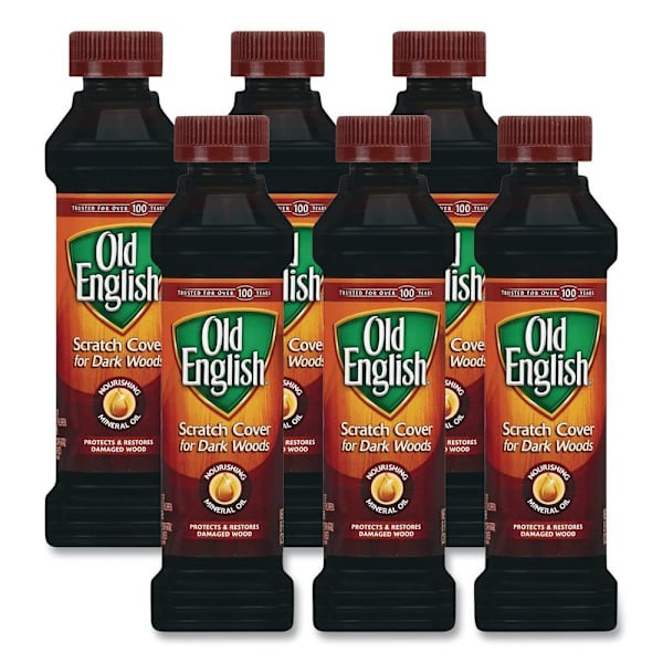 Old English Furniture Scratch Cover For Dark Woods 8 Oz Carton Of 6 377726