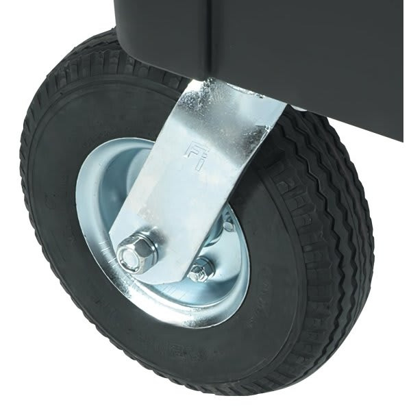 Rubbermaid Commercial 8 Inch Pneumatic Wheel Kit For  Heavy Duty Ergo Utility Cart