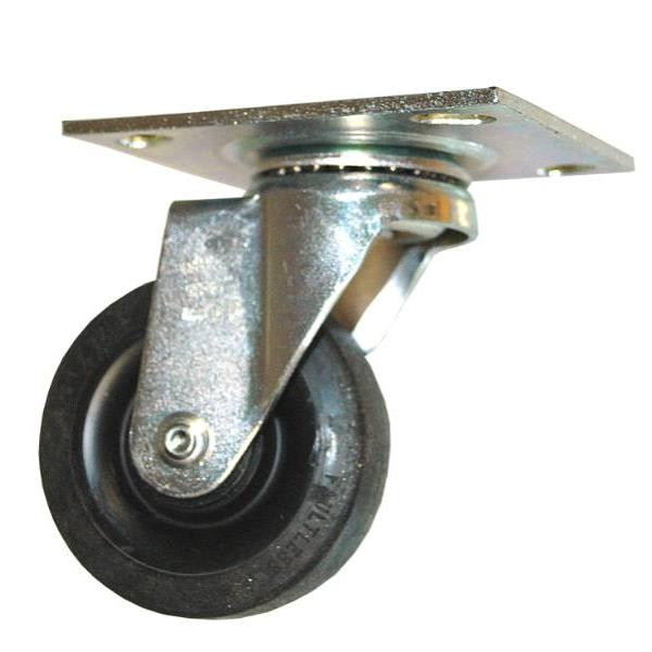 Rubbermaid Commercial 3 1/2 Inch Swivel Plate Caster W/Hardware For Rubbermaid Commercial Tilt Truck
