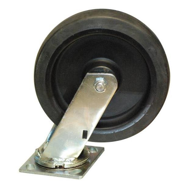 Rubbermaid Commercial 8 Inch  Swivel Caster For Rubbermaid Commercial Heavy Duty Platform Truck