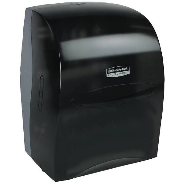 Kimberly-Clark Sanitouch Hard Roll Paper Towel Dispenser (Black) (1-Case)
