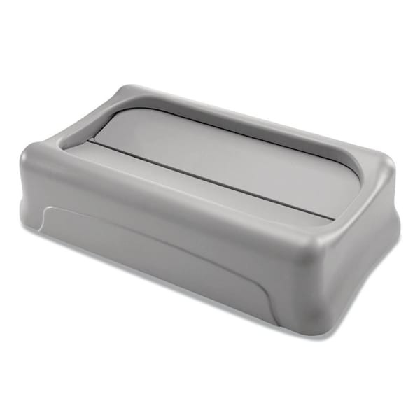Rubbermaid Commercial Commercial 23 Gallon Slim Jim Swing Trash Can Lid (Gray)