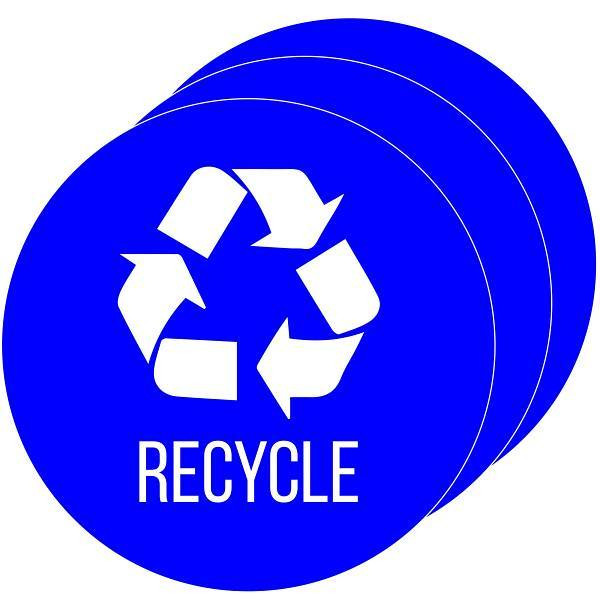 HLS Commercial "Recycle" Decal (3-Pack)
