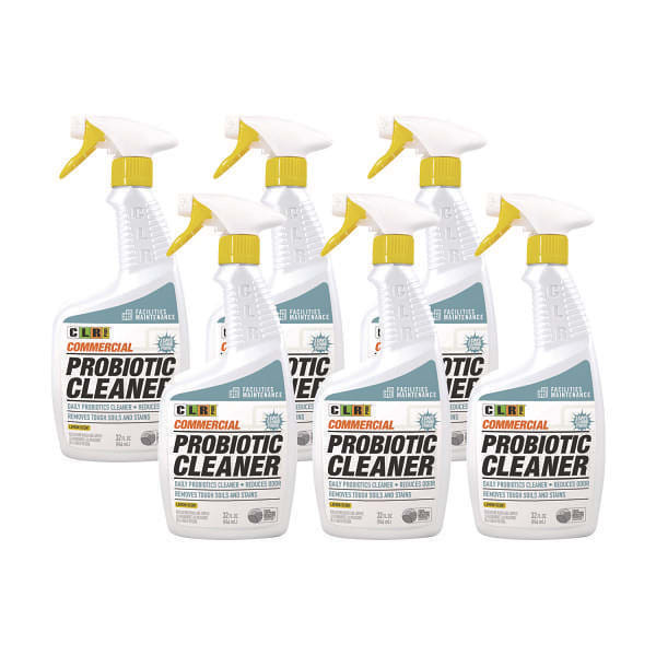Clr PRO Commercial Probiotic Cleaner Lemon Scent 32 Oz Spray Bottle Case Of 6 373298