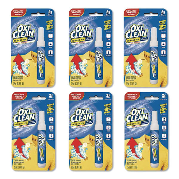 Oxiclean On-The-Go Pen Stain Remover Bonus Size 22ml Case Of 6 397720