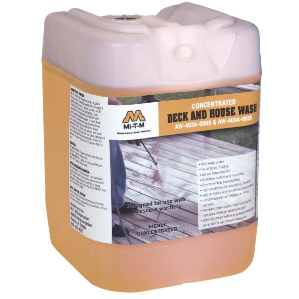 Mi-T-M 5 Gallon Deck And House Wash 113279