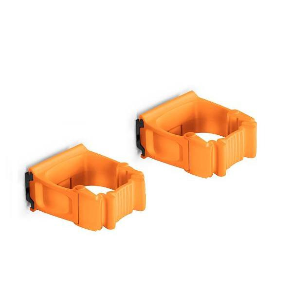 Toolflex One Universal Holder Includes Wall Adapter Black Package Of 2 363814