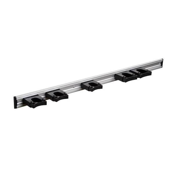 Toolflex Original 36" Wall-Mounted Tool Organizer-5 Adjustable Holders Black 364178