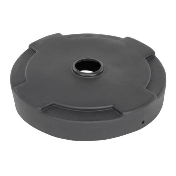 Vestil Drum Recycling Lid 55 Gallon Drum Black Package Of 2 124518