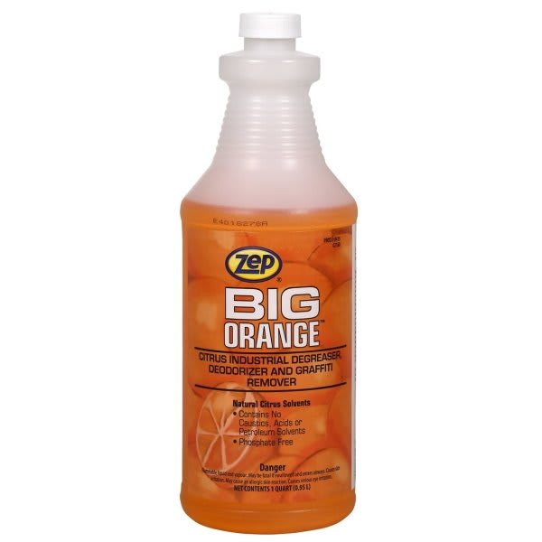 Zep Big Orange 32 Oz Cleaner Degreaser And Deodorizer (Orange Natural Citrus) (12-Canister)