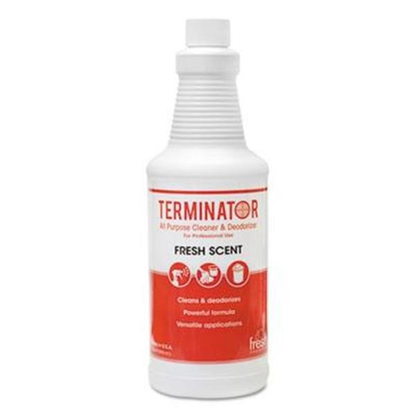 Fresh Products 32 Oz Terminator Deodorizer All-Purpose Cleaner (12-Carton)