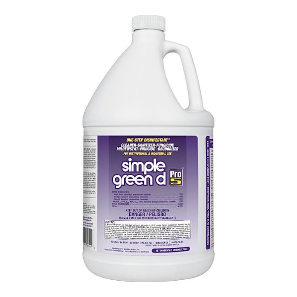 Simple Green D Pro 5 128 Oz Liquid Disinfectant (Unscented)