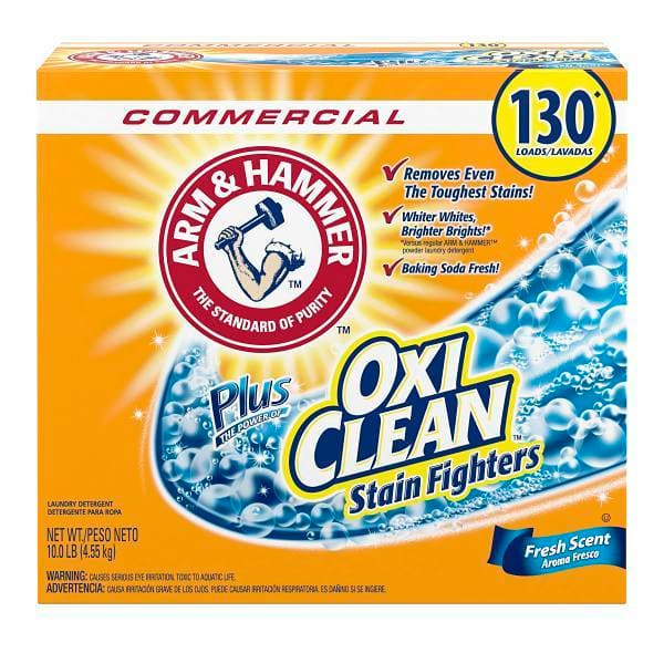 Arm & Hammer 1.2 Gallon Oxiclean Powder Laundry Detergent (3-Carton)