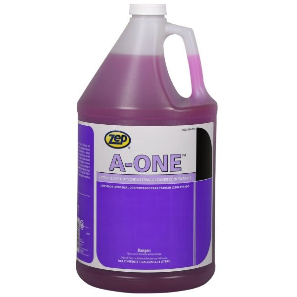 Zep A-One 128 Oz Heavy-Duty Alkaline Cleaner (4-Case)