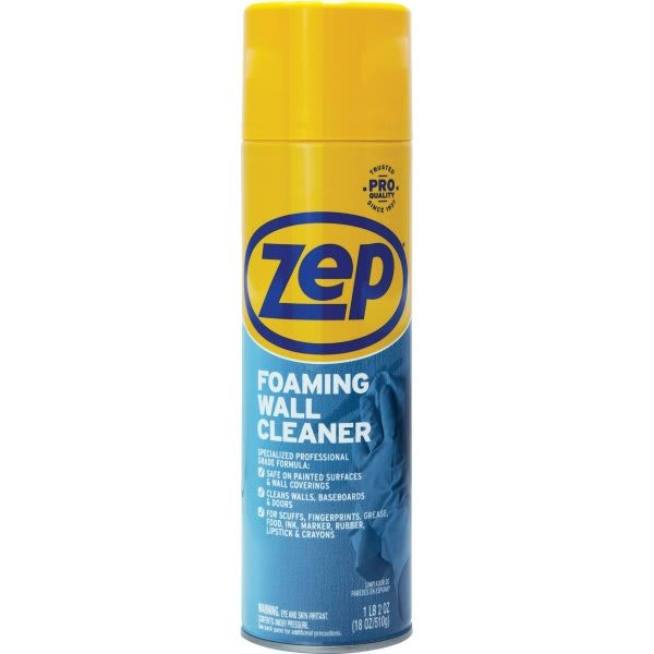 Zep 18 Oz Commercial Foaming Wall Cleaner (12-Case)