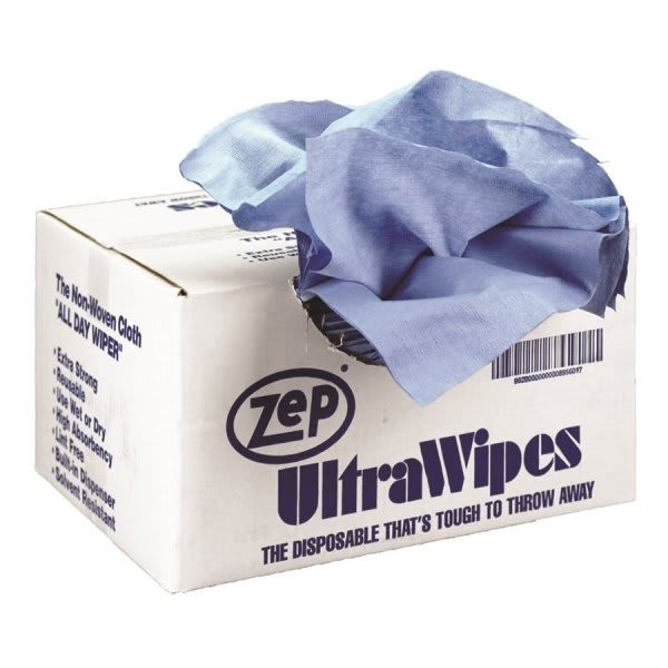 Zep Ultrawipes Disposable Wipes (450-Case) (Blue)