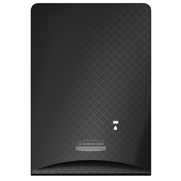 Kimberly-Clark ICON Soap And Sanitizer Dispenser Faceplate (Black Mosaic)